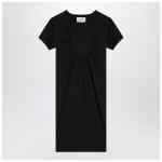 Coperni Black mini dress with heart