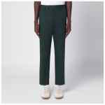 PT Torino Dark green cotton trousers