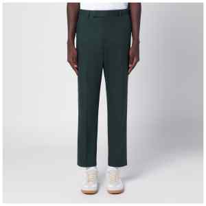 PT Torino Dark green cotton trousers