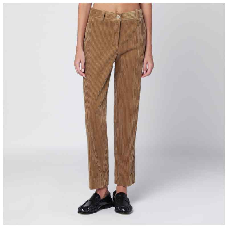 P.A.R.O.S.H. Camel-coloured corduroy trousers, theFeinheit