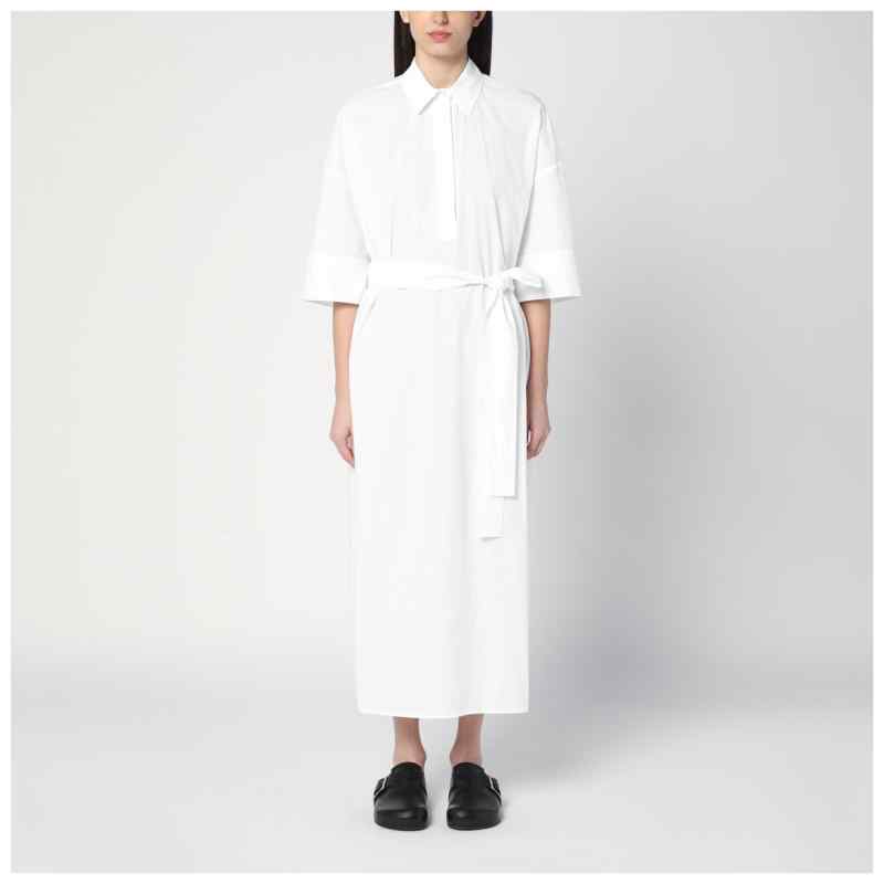 P.A.R.O.S.H. White chemise dress in cotton, theFeinheit