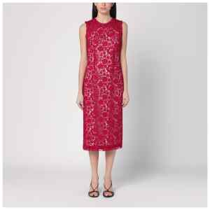 P.A.R.O.S.H. Red lace midi dress