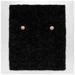 Balmain Black tweed miniskirt with buttons