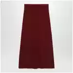 Max Mara Raspberry skirt in stretch cashmere knit