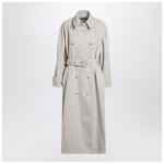 Dolce&Gabbana Beige trench in cotton drill