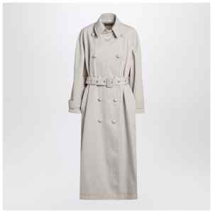 Dolce&Gabbana Beige trench in cotton drill