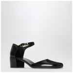 The Row Penelope black strap pumps