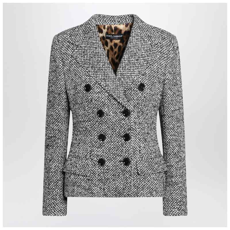 Dolce&Gabbana Single-breasted speckled wool-blend jacket, theFeinheit