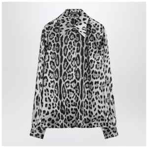Dolce&Gabbana Leopard print silk shirt