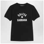 Dolce&Gabbana Black cotton logo T-shirt