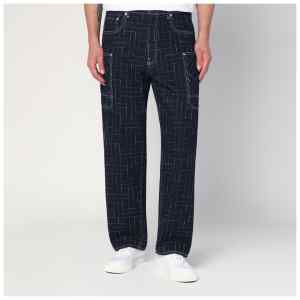 Kenzo Waves blue cargo jeans