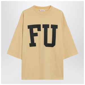 Fear of God Yellow oversized FU T-shirt
