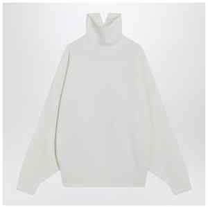 Fear of God White turtleneck sweater in wool