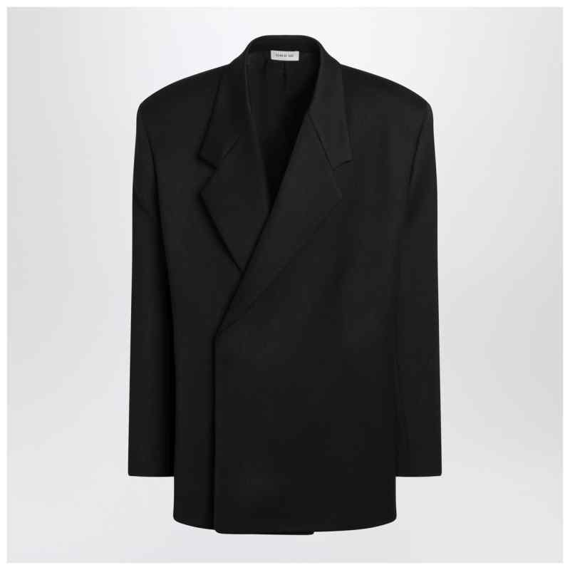 Fear of God Black double-breasted jacket in virgin wool, theFeinheit
