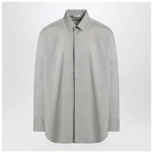 Fear of God Grey dove grey mélange cotton shirt