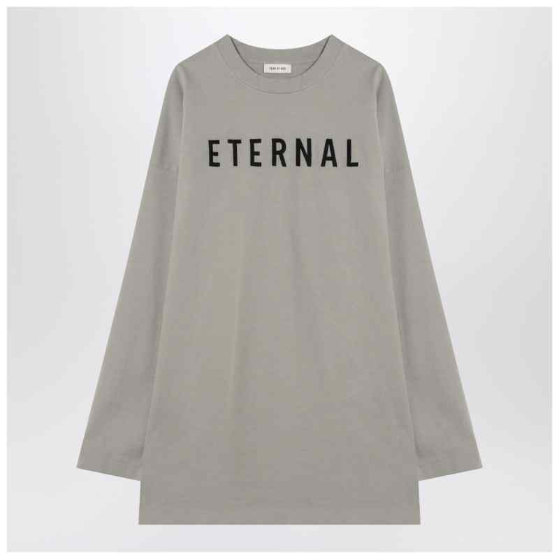 Fear of God Grey dove-grey Eternal T-shirt, theFeinheit