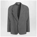 Fear of God Gray single-breasted jacket in cotton and wool