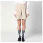 Thom Browne Khaki Bermuda shorts in cotton blend