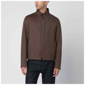 ZEGNA Brown wool jacket