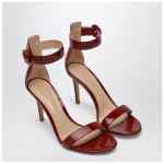 Gianvito Rossi Bordeaux Sandal Portofino 85