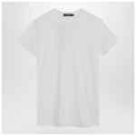 Dolce&Gabbana White t-shirt with logo embroidery