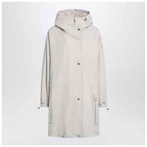 Max Mara Studio Light beige cotton blend parka