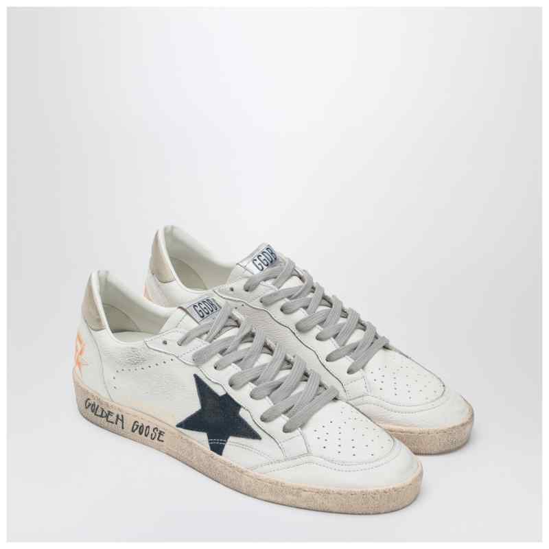Golden Goose Ball Star sneakers in white/blue/ice, theFeinheit