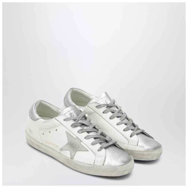 Golden Goose Super Star sneakers White/Ivory/Silver, theFeinheit