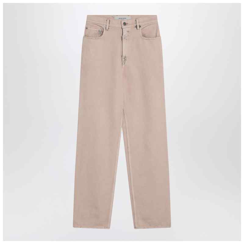 Golden Goose Dyed-effect pink denim jeans, theFeinheit