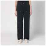 Golden Goose Wide black trousers in denim