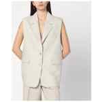 Golden Goose Single-breasted vest in wool blend