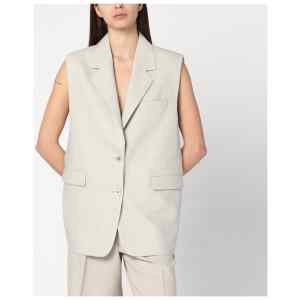 Golden Goose Single-breasted vest in wool blend