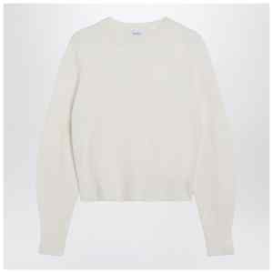 Max Mara Ivory sweater in stretch cashmere knit