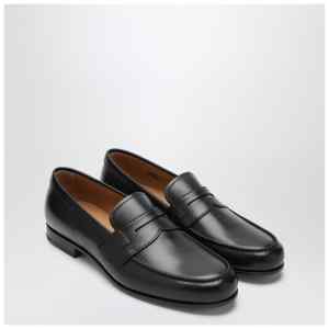 Church''s Black leather Heswall loafers