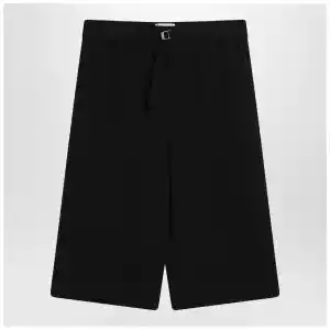 Ami Paris Bermuda wide black in cotton