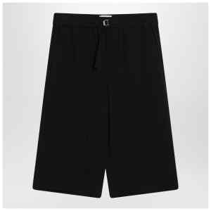 Ami Paris Bermuda wide black in cotton