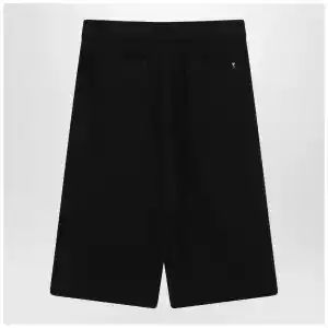 Ami Paris Bermuda wide black in cotton