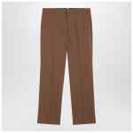 Ami Paris Hazelnut wool trousers