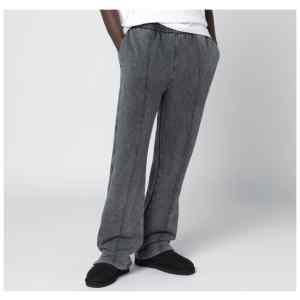 Represent Faded black cotton jogger pants