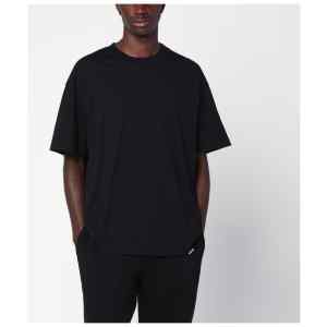 Represent black crew neck t-shirt