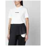 Jil Sander White T-shirt with logo print