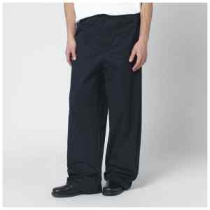 Jil Sander Midnight blue cotton trousers