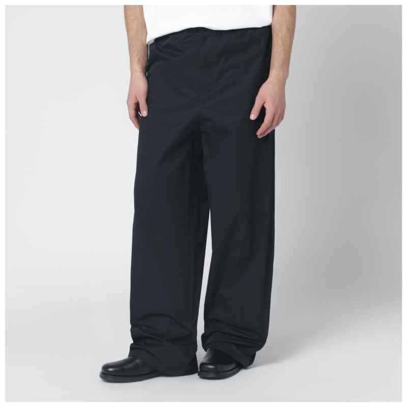 Jil Sander Midnight blue cotton trousers, theFeinheit