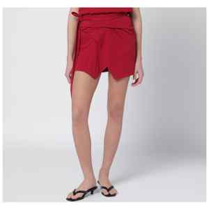 ISABEL MARANT Berenice cherry-coloured jersey miniskirt