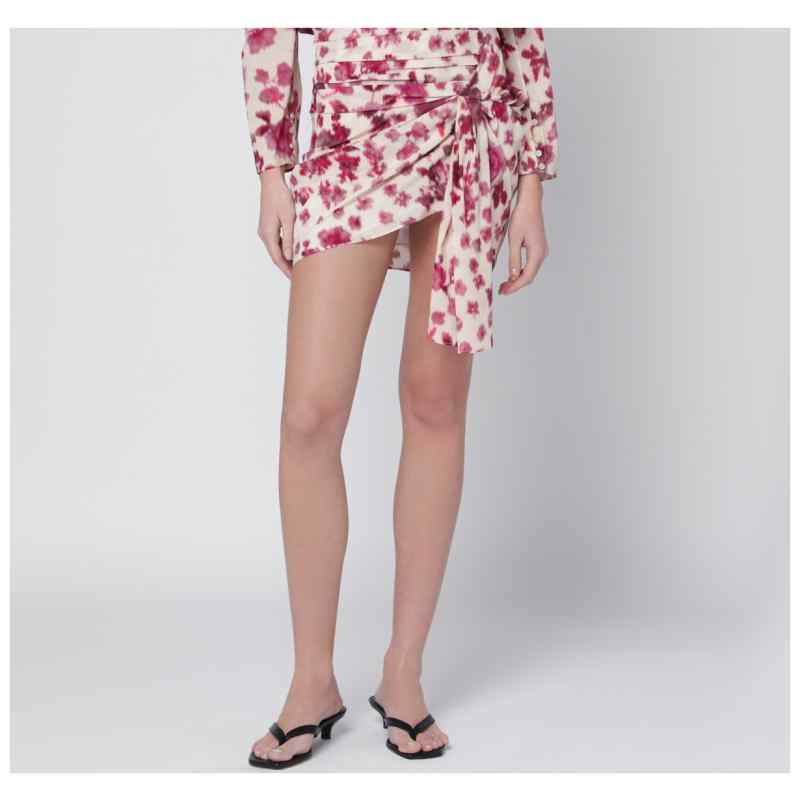 ISABEL MARANT Ovia multicolour printed miniskirt, theFeinheit