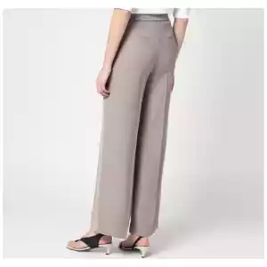 Calvin Klein Ash grey trousers in linen blend