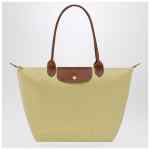 Longchamp Pistachio coloured Le Pliage Original L bag