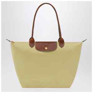 Longchamp Pistachio coloured Le Pliage Original L bag