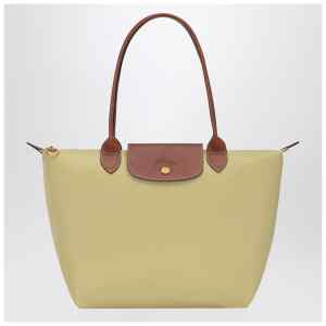 Longchamp Pistachio coloured Le Pliage Original M bag