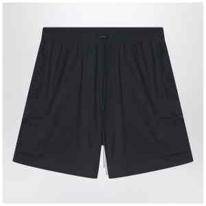 Represent Black nylon-blend shorts